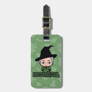 Etiqueta Para Maletas Profesor McGonagall Cartoon Character Art