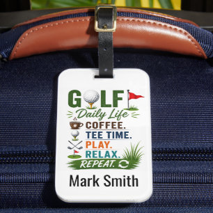 Etiqueta Para Maletas Pronóstico diario de golf para golfista