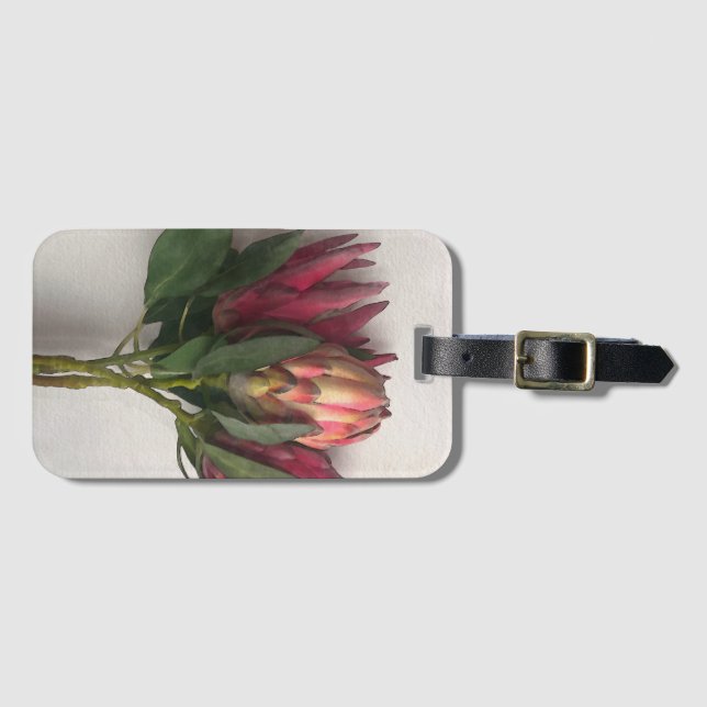Etiqueta Para Maletas Protea Bouquet Lumaletas (Anverso horizontal)