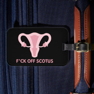 Etiqueta Para Maletas Protesta contra la prohibición del aborto en SCOTU