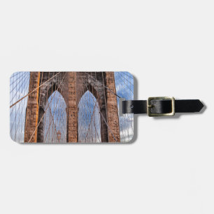 Etiqueta Para Maletas Puente de Brooklyn Nueva York EE. UU.