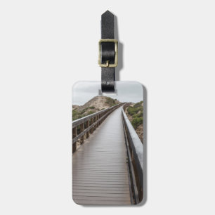 Etiqueta Para Maletas Puente Foot en el Parque Estatal Oso Flaco Lake