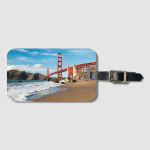 Etiqueta Para Maletas Puente Golden Gate el   San Francisco
