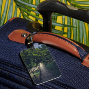 Etiqueta Para Maletas Puente suspensivo simple sobre el río Idrijca, Slo