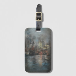 Etiqueta Para Maletas Puerto ocupado (por Glenn Cooper Henshaw)