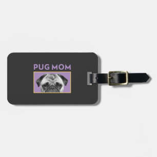 Etiqueta Para Maletas Pug Mom