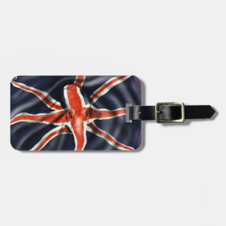 Etiqueta Para Maletas Pulpo de Union Jack