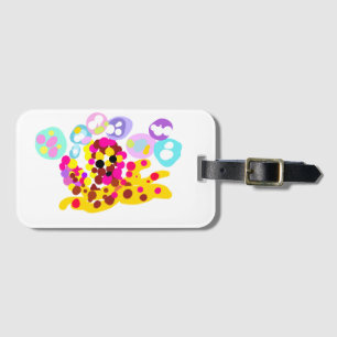 Etiqueta Para Maletas Pulpo lindo