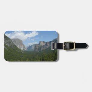 Etiqueta Para Maletas Punto de inspiración en el Parque Nacional Yosemit