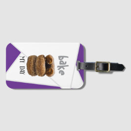Etiqueta Para Maletas Purple Bake My Day