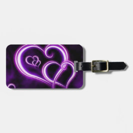 Etiqueta Para Maletas Purple Heart