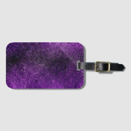 Etiqueta Para Maletas Purpurina