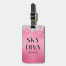 Purpurina Rosa Sky Diva