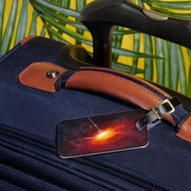 Etiqueta Para Maletas Quasares. (Anverso In situ 3)