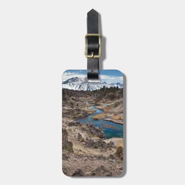 Etiqueta Para Maletas Quebrada caliente de la cala (Frente Vertical)