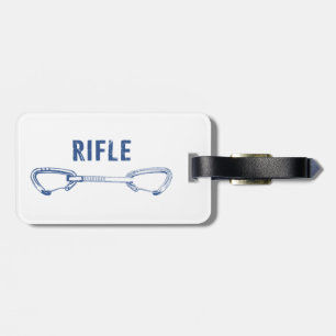 Etiqueta Para Maletas Quickdraw Rifle Colorado Escalada en Roca