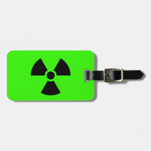 Etiqueta Para Maletas Radioactivo