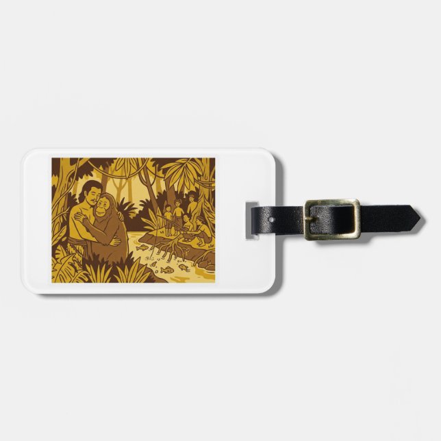 Etiqueta Para Maletas Rakup Beliang (Frente Horizontal)