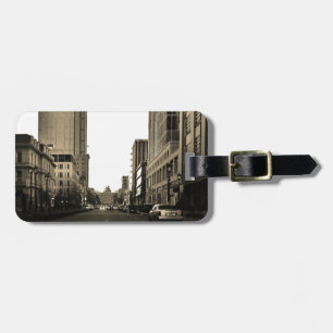 Etiqueta Para Maletas Raleigh céntrico