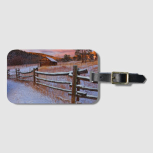 Etiqueta Para Maletas Rancho de la nieve