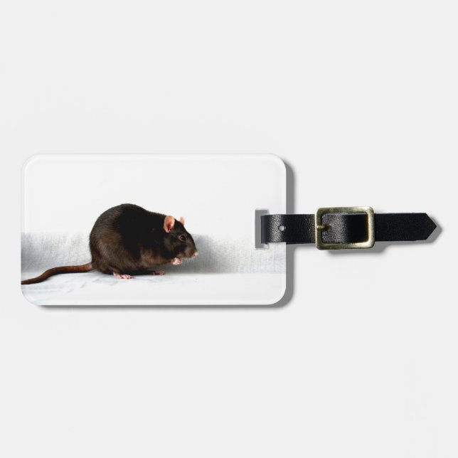 Etiqueta Para Maletas Rat cd ltcnm (Frente Horizontal)