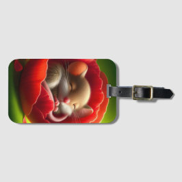 Etiqueta Para Maletas Ratón agudo