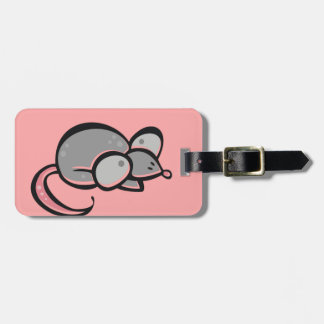Etiqueta Para Maletas Ratón lindo