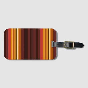Etiqueta Para Maletas Rayas vintage lindas