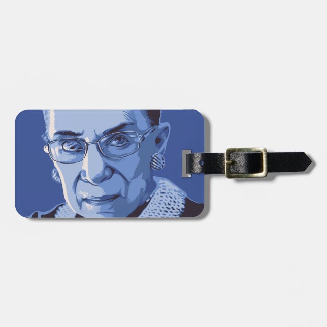 Etiqueta Para Maletas RBG notorio (Frente Horizontal)