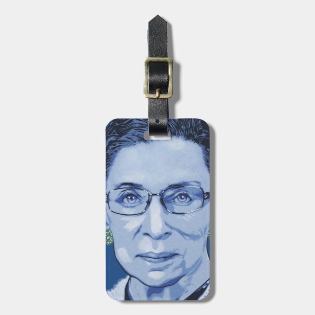 Etiqueta Para Maletas RBG notorio II (Frente Vertical)