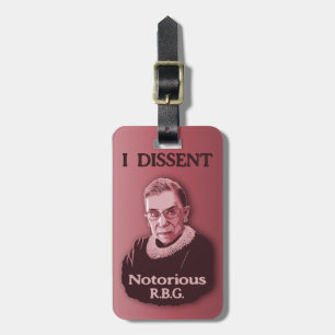 Etiqueta Para Maletas RBG notorio - p