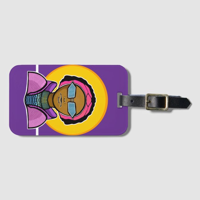 Etiqueta Para Maletas Ready to ski (Anverso horizontal)