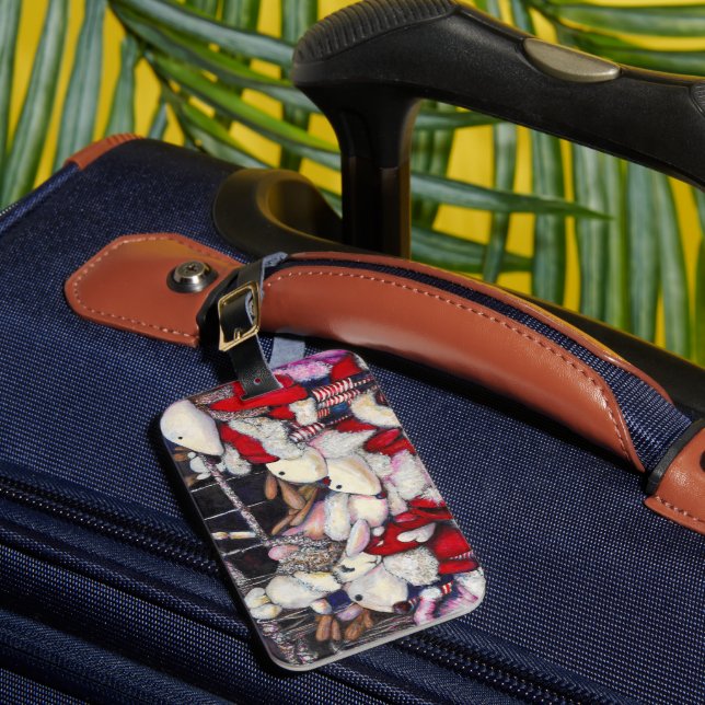 Etiqueta Para Maletas Realidad en las vacaciones (Anverso In situ 1)