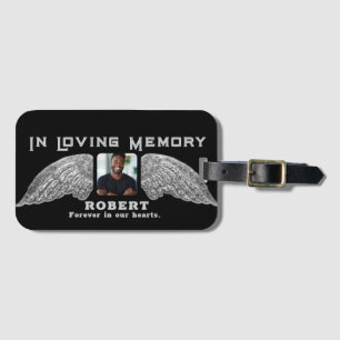 Etiqueta Para Maletas Recuerdo Fotográfico Personalizado En Memoria Amor