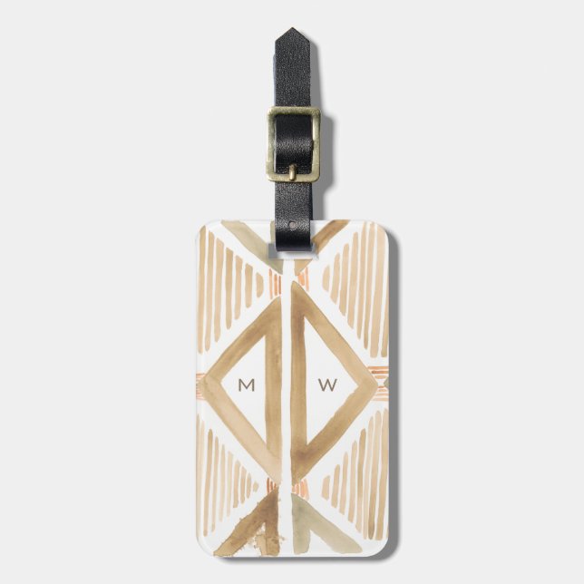 Etiqueta Para Maletas Recuerdos de Mombasa IV (Frente Vertical)