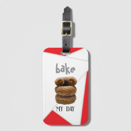 Etiqueta Para Maletas Red Bake My Day