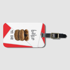 Etiqueta Para Maletas Red Bake My Day