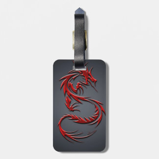 Etiqueta Para Maletas red dragon