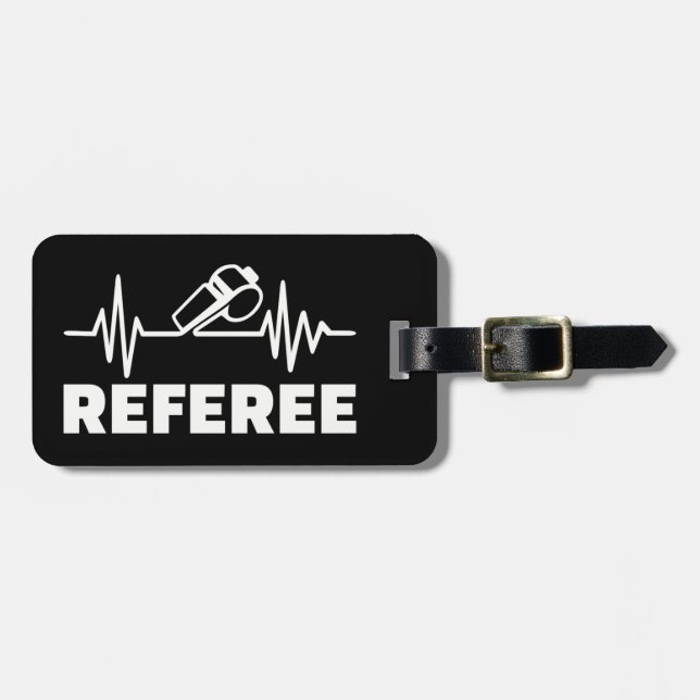 Etiqueta Para Maletas Referee  frequency (Frente Horizontal)