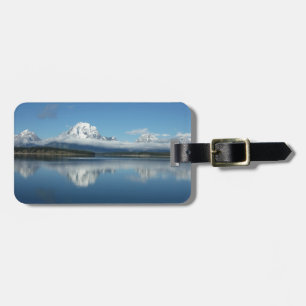 Etiqueta Para Maletas Reflejo del Monte Moran en Grand Teton