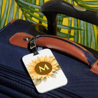 Etiqueta Para Maletas Regalo Boho Monograma Cottagecore