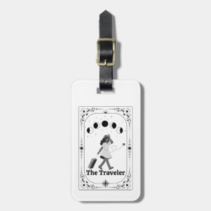 Etiqueta Para Maletas Regalo de Carta de Tarot Viajero Astrología Signo 