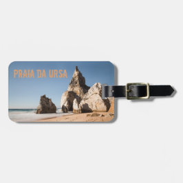 Etiqueta Para Maletas Regalo de la playa Praia da Ursa en Portugal