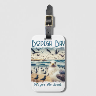 Etiqueta Para Maletas Regalo de recuerdo de Bodega Bay California