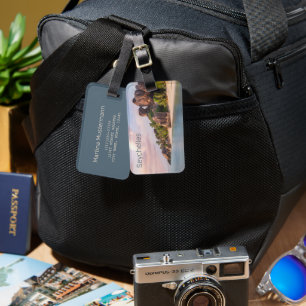 Etiqueta Para Maletas Regalo de vacaciones de verano de la Digue de las 