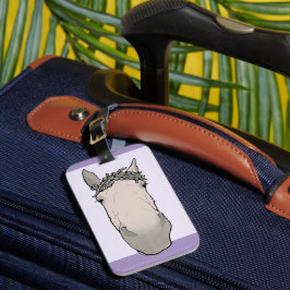 Etiqueta Para Maletas Regalo divertido para amantes de caballos Snoot