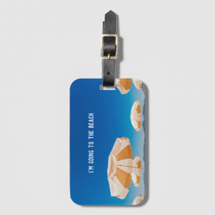 Etiqueta Para Maletas Regalo fotográfico de playa con presupuesto de via