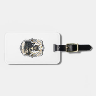 Etiqueta Para Maletas Regalo para papá gato de Dark Academia - Dark Acad