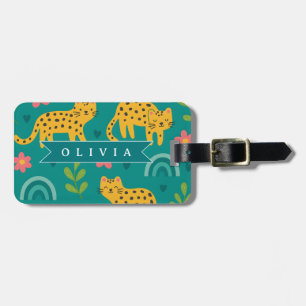 Etiqueta Para Maletas Regalo Personalizado Colorido Divertido Nombre de 