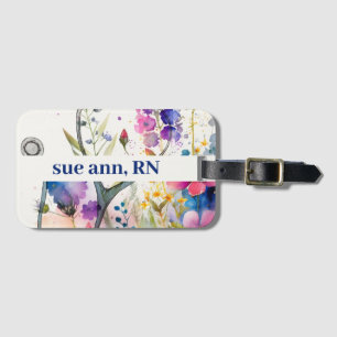 Etiqueta Para Maletas Regalo personalizado para graduación de enfermero